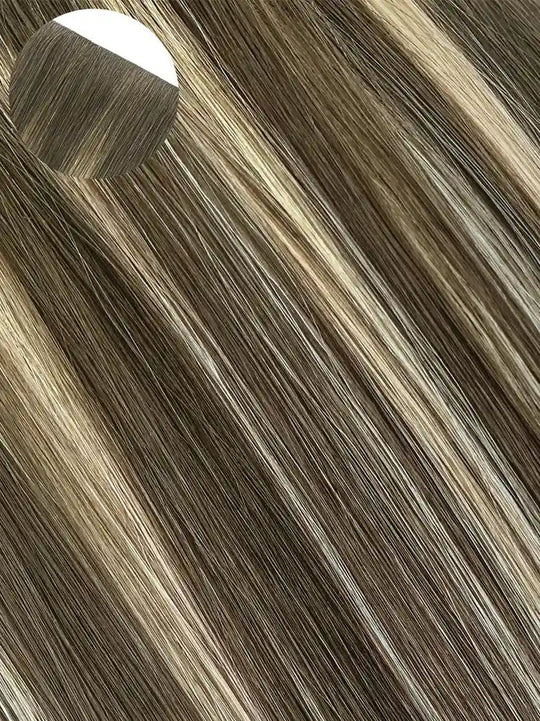 Tortoiseshell Balayage Invisible Clip-Ins