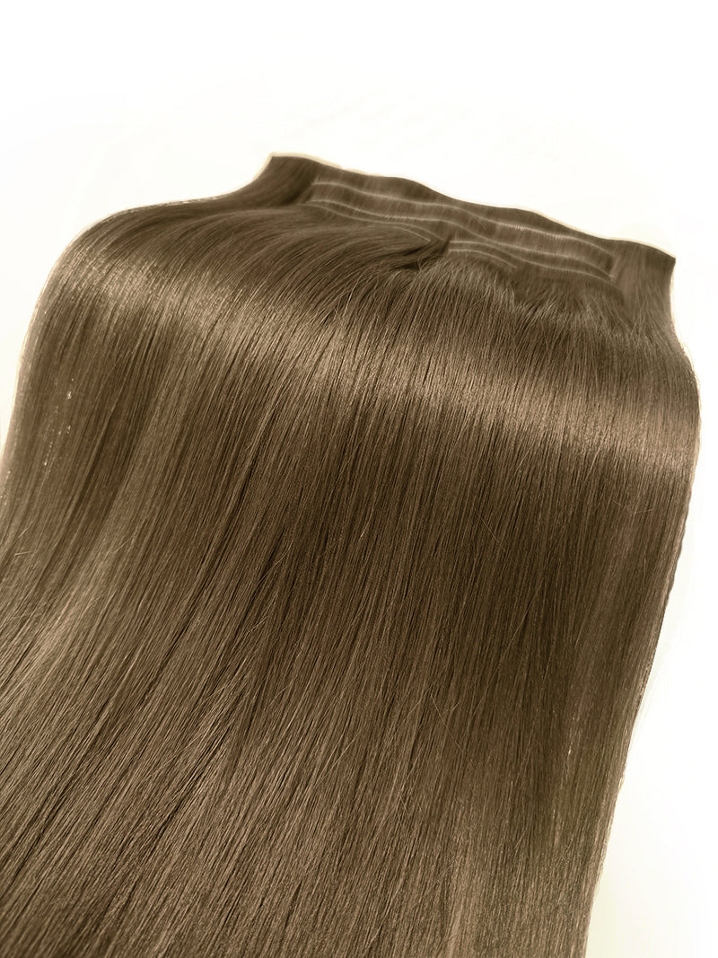 Neutral Brown Invisible Clip-Ins