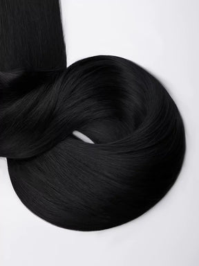 Jet Black Invisible Clip-Ins