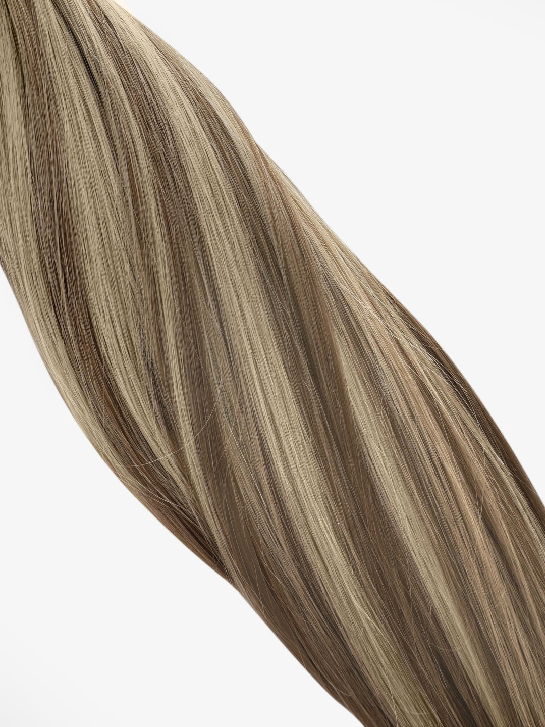 Neutral Blonde Balayage Invisible Clip-Ins