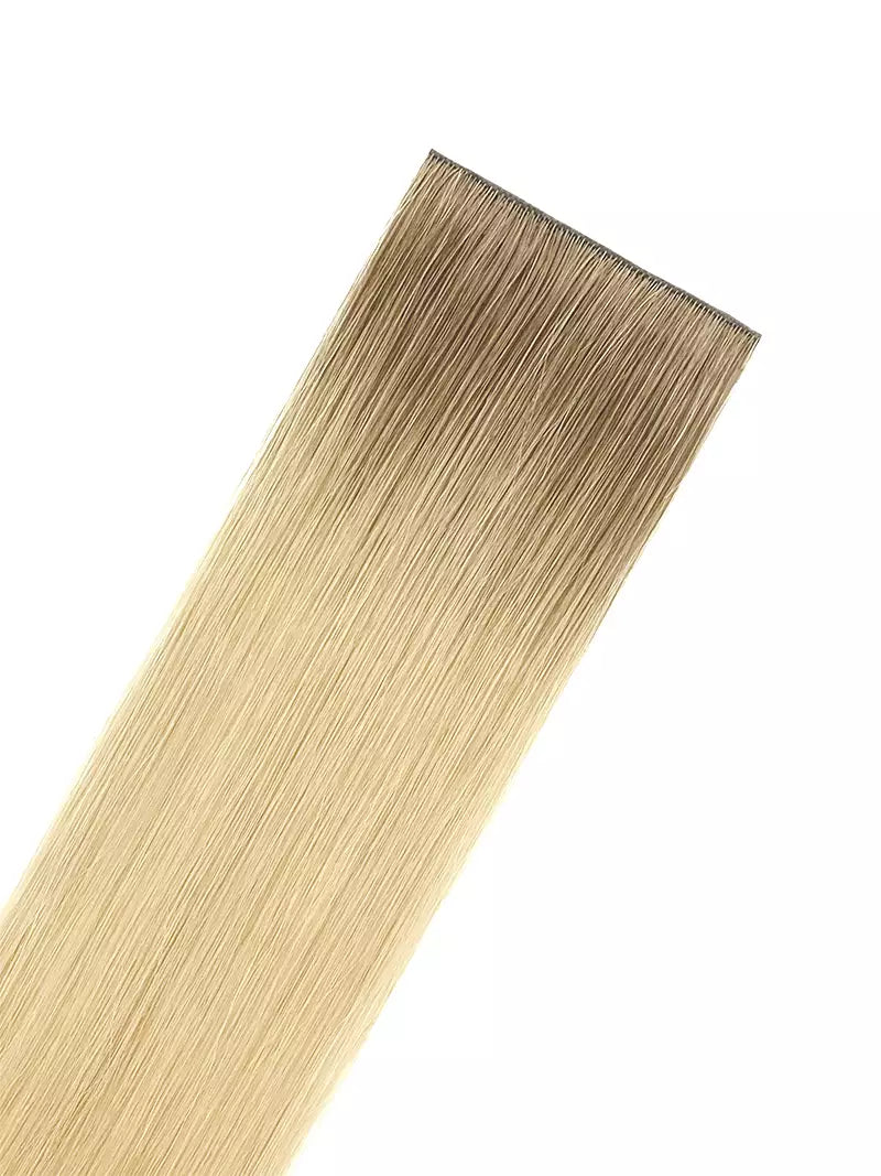 Rooted Buttercream Blonde Single Clip-In Hair Extensions 18" (22g/30g)