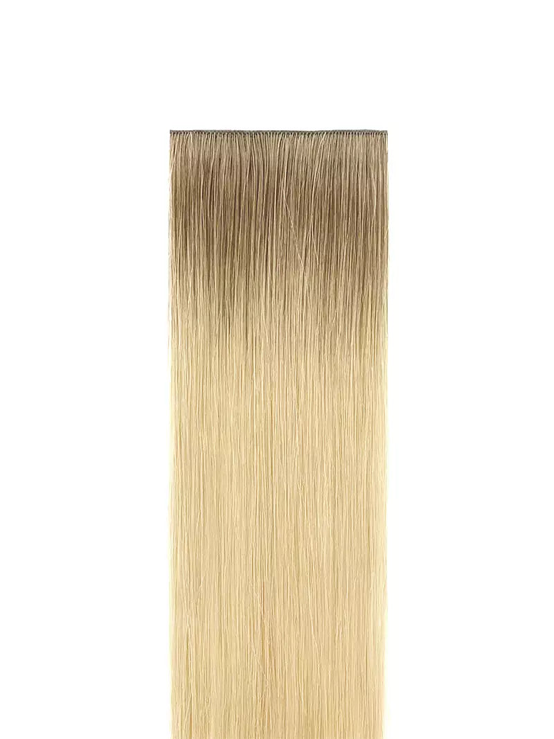 Rooted Buttercream Blonde Single Clip-In Hair Extensions 22